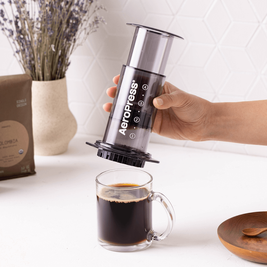 AeroPress Coffee Maker - Clear & Colors