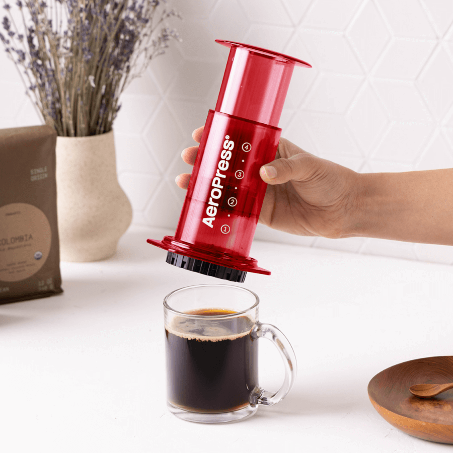 AeroPress Coffee Maker - Clear & Colors